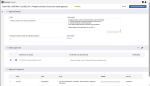 workflow task screen for sending for approval